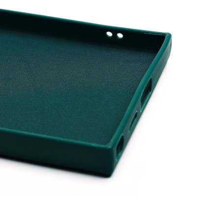 Чехол-накладка для Samsung Galaxy S24 Ultra (собака) (темно-зеленый) - SC335