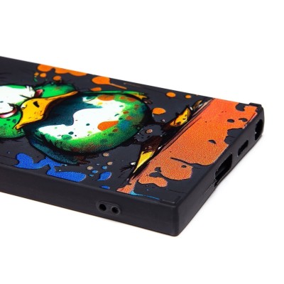 Чехол-накладка для Samsung Galaxy S24 Ultra (утка) (черный) - SC335