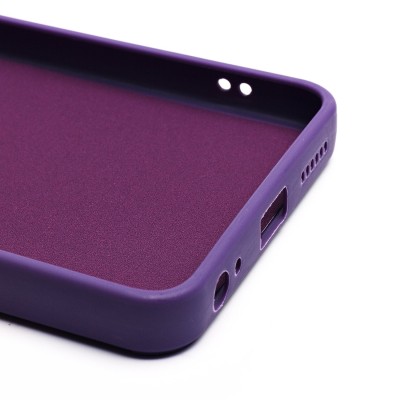 Чехол-накладка для Tecno Pop 8 (кот) (фиолетовый) - SC335