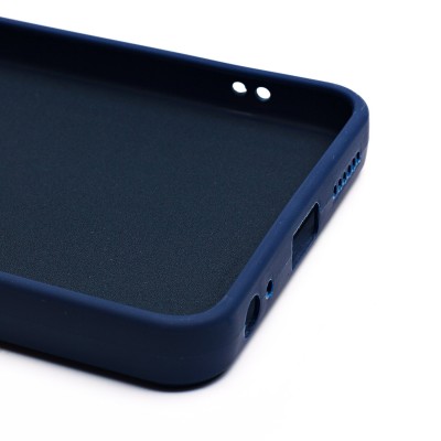 Чехол-накладка для Tecno Pop 8 (овечка) (темно-синий) - SC335