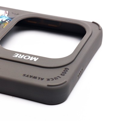 Чехол-накладка для Tecno Pop 8 (панда) (серый) - SC335