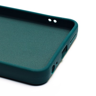 Чехол-накладка для Tecno Pop 8 (собака) (темно-зеленый) - SC335