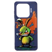 Чехол-накладка для Tecno Spark 20C (заяц) (темно-синий) - SC335 Чехол-накладка для Tecno Spark 20C (заяц) (темно-синий) - SC335