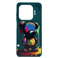 Чехол-накладка для Tecno Spark 20C (медведь) (темно-зеленый) - SC335 Чехол-накладка для Tecno Spark 20C (медведь) (темно-зеленый) - SC335