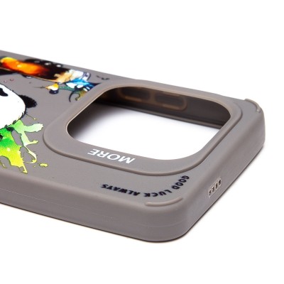 Чехол-накладка для Tecno Spark 20C (панда) (серый) - SC335