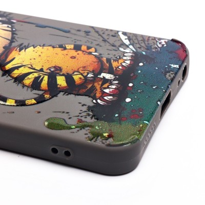 Чехол-накладка для Tecno Spark 20C (тигр) (серый) - SC335
