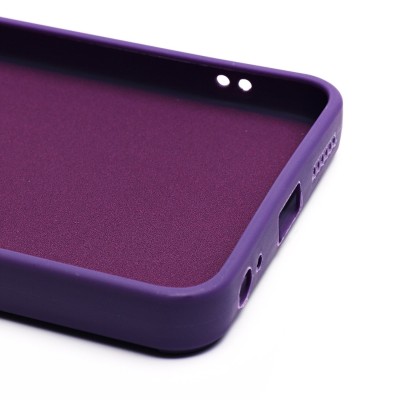 Чехол-накладка для Tecno Spark 20C (кот) (фиолетовый) - SC335 Чехол-накладка для Tecno Spark 20C (кот) (фиолетовый) - SC335