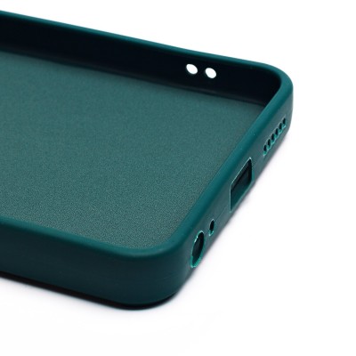 Чехол-накладка для Tecno Spark 20C (медведь) (темно-зеленый) - SC335