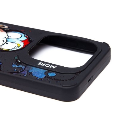 Чехол-накладка для Tecno Spark 20C (обезьяна) (черный) - SC335