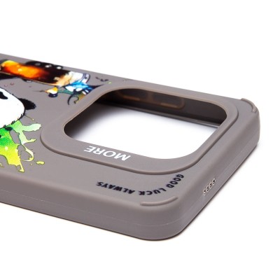 Чехол-накладка для Tecno Spark 20C (панда) (серый) - SC335