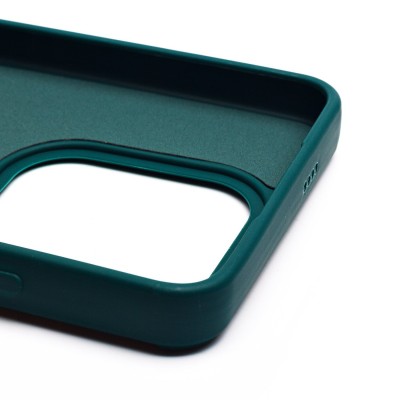 Чехол-накладка для Tecno Spark 20C (собака) (темно-зеленый) - SC335