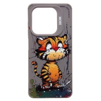 Чехол-накладка для Tecno Spark 20C (тигр) (серый) - SC335 Чехол-накладка для Tecno Spark 20C (тигр) (серый) - SC335