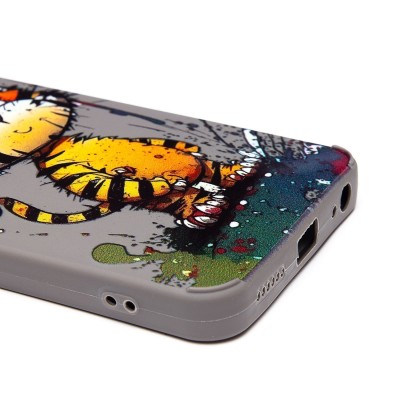 Чехол-накладка для Tecno Spark 20C (тигр) (серый) - SC335