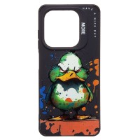 Чехол-накладка для Tecno Spark 20C (утка) (черный) - SC335