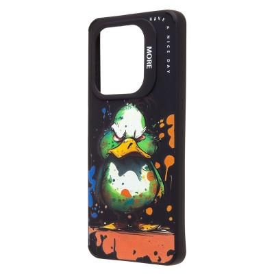 Чехол-накладка для Tecno Spark 20C (утка) (черный) - SC335