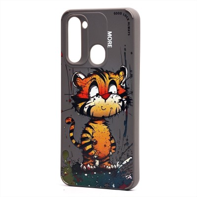 Чехол-накладка для Tecno Spark GO 2022 (тигр) (серый) - SC335