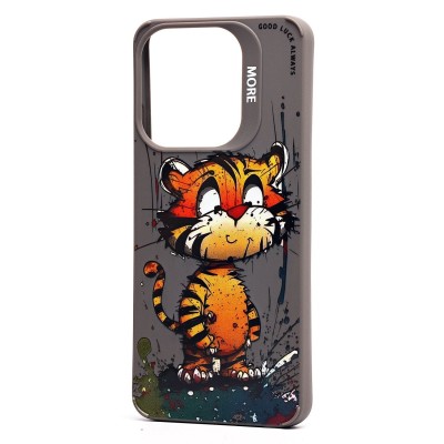 Чехол-накладка для Tecno Spark GO 2023 (тигр) (серый) - SC335