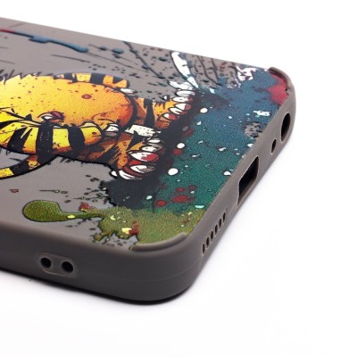 Чехол-накладка для Tecno Spark GO 2023 (тигр) (серый) - SC335