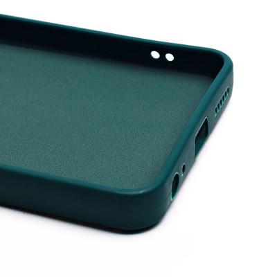 Чехол-накладка для Tecno Spark GO 2024 (медведь) (темно-зеленый) - SC335