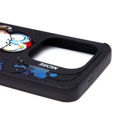 Чехол-накладка для Tecno Spark Go 2024 (обезьяна) (черный) - SC335