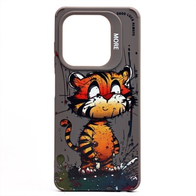 Чехол-накладка для Tecno Spark GO 2024 (тигр) (серый) - SC335