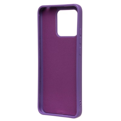 Чехол-накладка для Xiaomi Redmi 10C (кот) (фиолетовый) - SC335