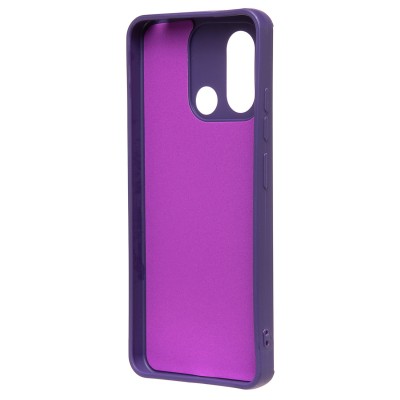 Чехол-накладка для Xiaomi Poco C55 (кот) (фиолетовый) - SC335