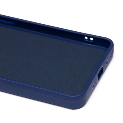 Чехол-накладка для Xiaomi Poco C55 (овечка) (темно-синий) - SC335