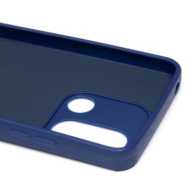 Чехол-накладка для Xiaomi Poco C55 (овечка) (темно-синий) - SC335