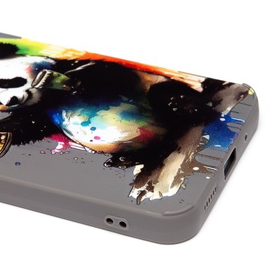 Чехол-накладка для Xiaomi Poco C55 (панда) (серый) - SC335 Чехол-накладка для Xiaomi Poco C55 (панда) (серый) - SC335