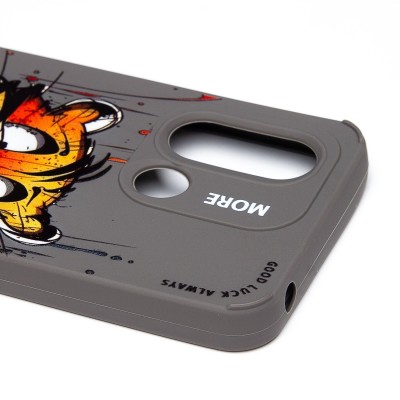 Чехол-накладка для Xiaomi Poco C55 (тигр) (серый) - SC335 Чехол-накладка для Xiaomi Poco C55 (тигр) (серый) - SC335