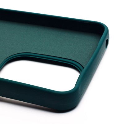 Чехол-накладка для Xiaomi Poco C65 (собака) (темно-зеленый) - SC335