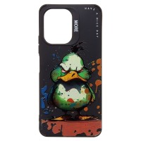 Чехол-накладка для Xiaomi Redmi 13C 4G (утка) (черный) - SC335