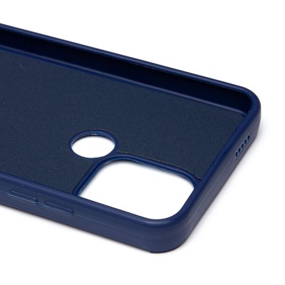 Чехол-накладка для Xiaomi Poco C50 (овечка) (темно-синий) - SC335