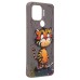 Чехол-накладка для Xiaomi Poco C50 (тигр) (серый) - SC335