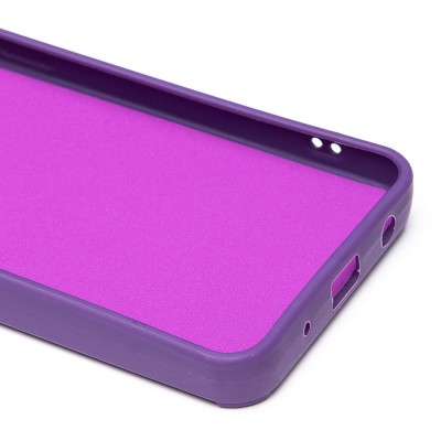 Чехол-накладка для Xiaomi Poco C51 (кот) (фиолетовый) - SC335