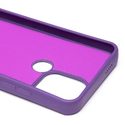 Чехол-накладка для Xiaomi Poco C51 (кот) (фиолетовый) - SC335