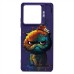 Чехол-накладка для Xiaomi Redmi Note 13 5G Global (кот) (фиолетовый) - SC335
