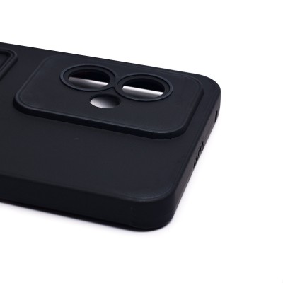 Чехол-накладка для Honor 100 (черный) - SC337 с картхолдером