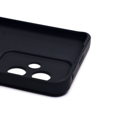 Чехол-накладка для Honor 100 (черный) - SC337 с картхолдером