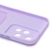 Чехол-накладка для Honor 200 lite (светло-фиолетовый) - SC337 с картхолдером