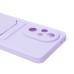 Чехол-накладка для Honor 200 Pro (светло-фиолетовый) - SC337 с картхолдером