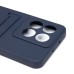 Чехол-накладка для Huawei Honor X5b (темно-синий) - SC337 с картхолдером