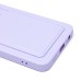 Чехол-накладка для Huawei Honor X5b Plus (светло-фиолетовый) - SC337 с картхолдером