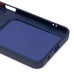 Чехол-накладка для Honor X7b 5G (темно-синий) - SC337 с картхолдером