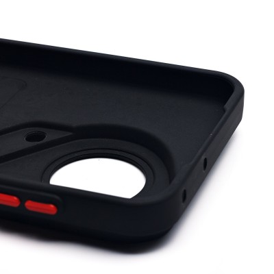 Чехол-накладка для Huawei Pura 70 Ultra Global (черный) - SC337 с картхолдером