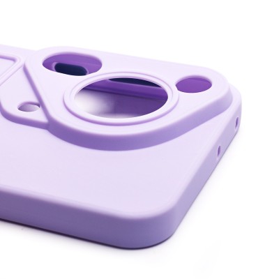 Чехол-накладка для Huawei Pura 70 Ultra Global (светло-фиолетовый) - SC337 с картхолдером