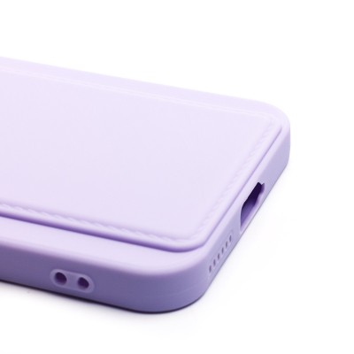 Чехол-накладка для Huawei Pura 70 Ultra Global (светло-фиолетовый) - SC337 с картхолдером