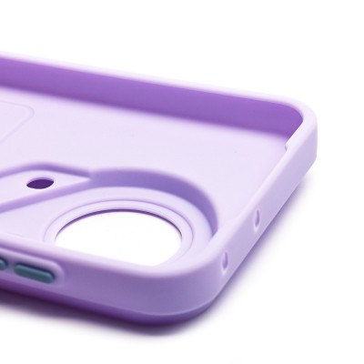 Чехол-накладка для Huawei Pura 70 Ultra Global (светло-фиолетовый) - SC337 с картхолдером