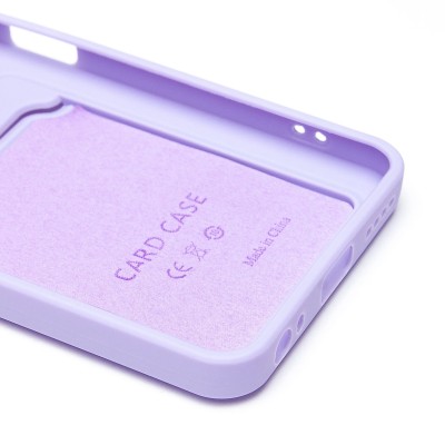 Чехол-накладка для Infinix Hot 50 4G (светло-фиолетовый) - SC337 с картхолдером Чехол-накладка для Infinix Hot 50 4G (светло-фиолетовый) - SC337 с картхолдером